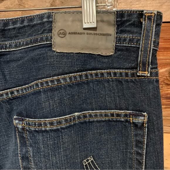 AG Adriano Goldshmied The Protege Straight Leg Jeans Medium Wash Size 34x34 - Picture 11 of 13